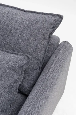 KARE Design Olohuone|Kulmasohvat*Monza Kulmasohva, Harmaa, Vasen 296cm