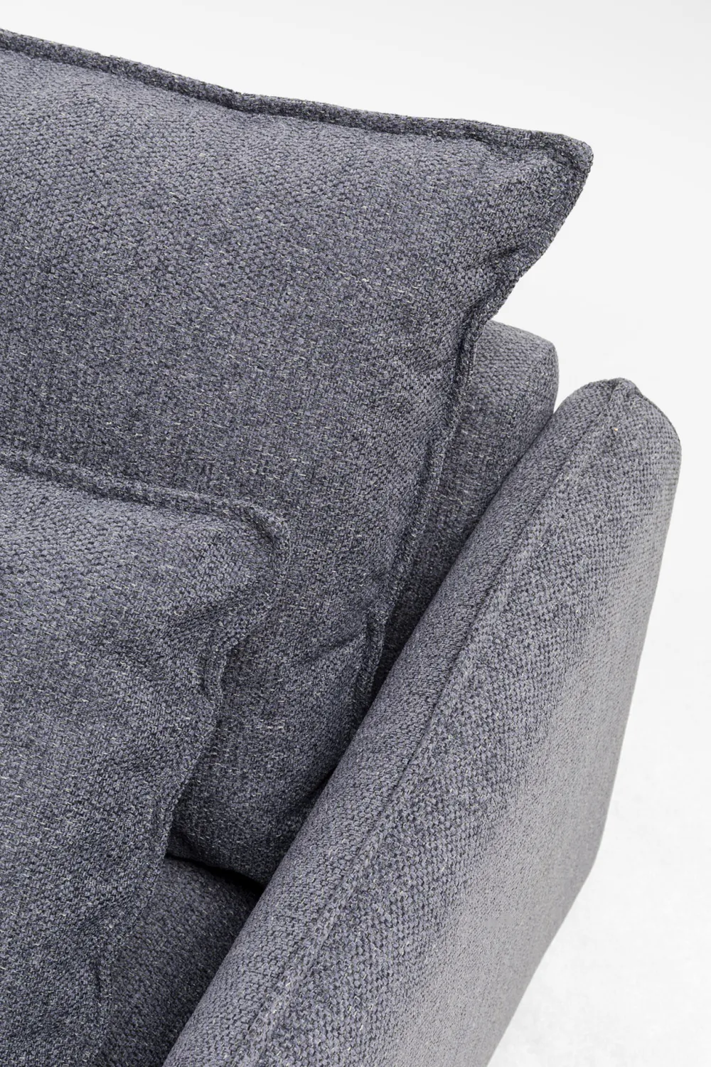 KARE Design Olohuone|Kulmasohvat*Monza Kulmasohva, Harmaa, Vasen 296cm