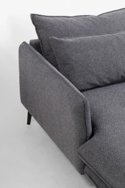 KARE Design Olohuone|Kulmasohvat*Monza Kulmasohva, Harmaa, Vasen 296cm