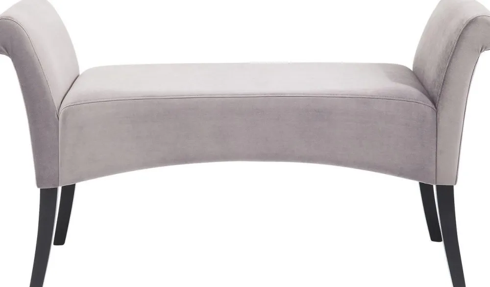 KARE Design Penkit*Motley Velvet Penkki, Hopeanharmaa