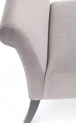 KARE Design Penkit*Motley Velvet Penkki, Hopeanharmaa