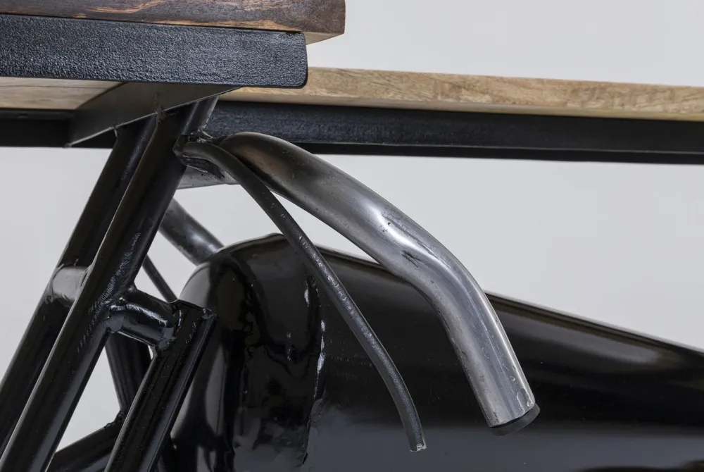 KARE Design Konsolipöydät Ja Sivupöydät|Baarit*Motorbike Black Konsolipöytä, Baaripöytä