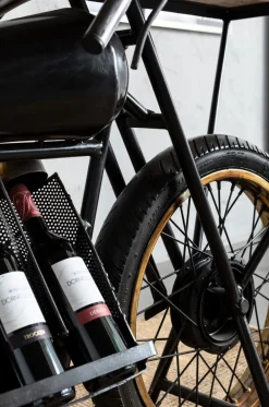 KARE Design Konsolipöydät Ja Sivupöydät|Baarit*Motorbike Black Konsolipöytä, Baaripöytä