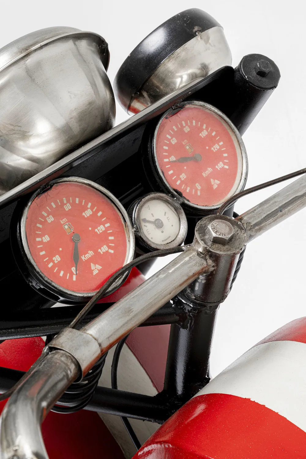 KARE Design Baarit*Motorbike, Moottoripyörä Baari, Punainen