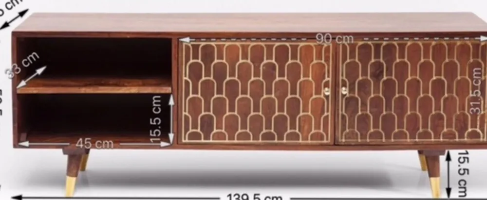 KARE Design Tv -Tasot*Muskat Tv-taso