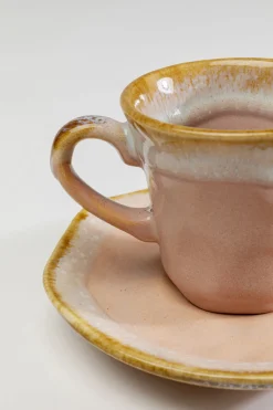 KARE Design Kupit*Nala Espresso Kuppi Ja Lautanen Roosa 2-setti