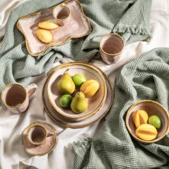 KARE Design Kupit*Nala Espresso Kuppi Ja Lautanen Roosa 2-setti