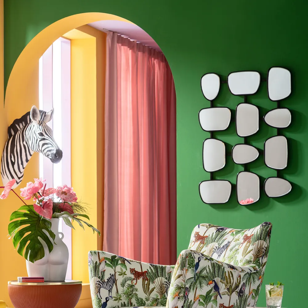 KARE Design Peilit*Nastro Black Seinäpeili, Musta 80x114cm