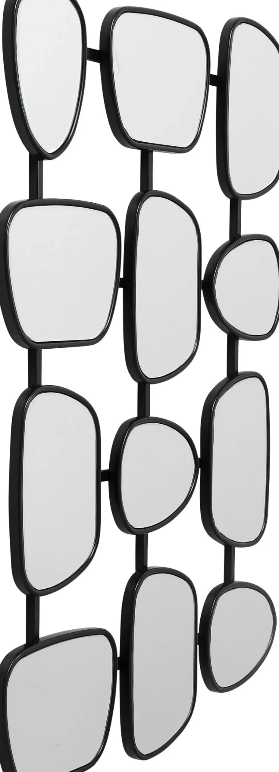 KARE Design Peilit*Nastro Black Seinäpeili, Musta 80x114cm