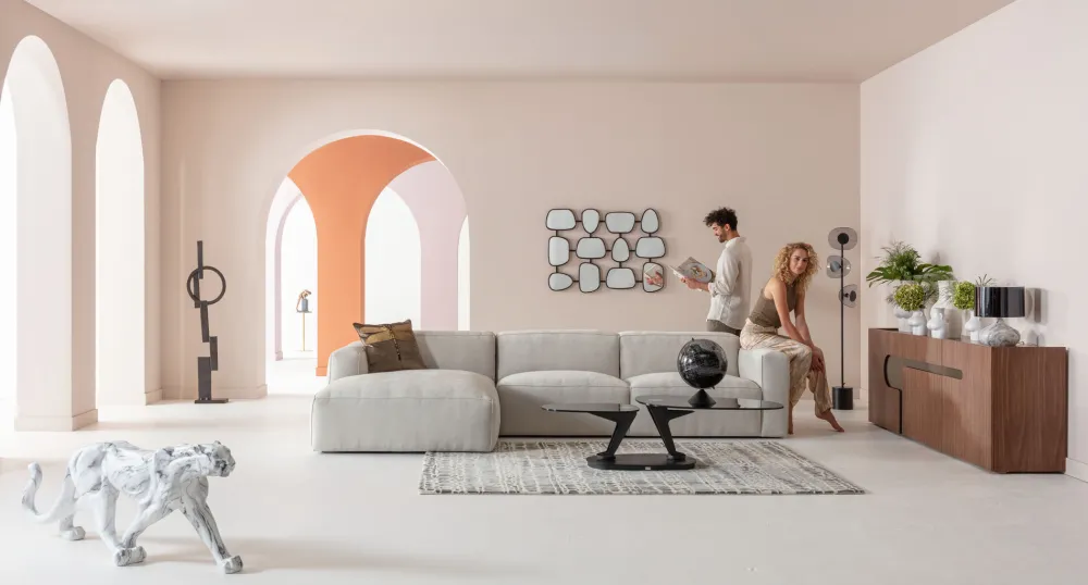 KARE Design Peilit*Nastro Black Seinäpeili, Musta 80x114cm