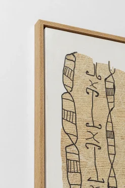 KARE Design Taulut*Native Spirals Kehystetty Taulu 50x150cm