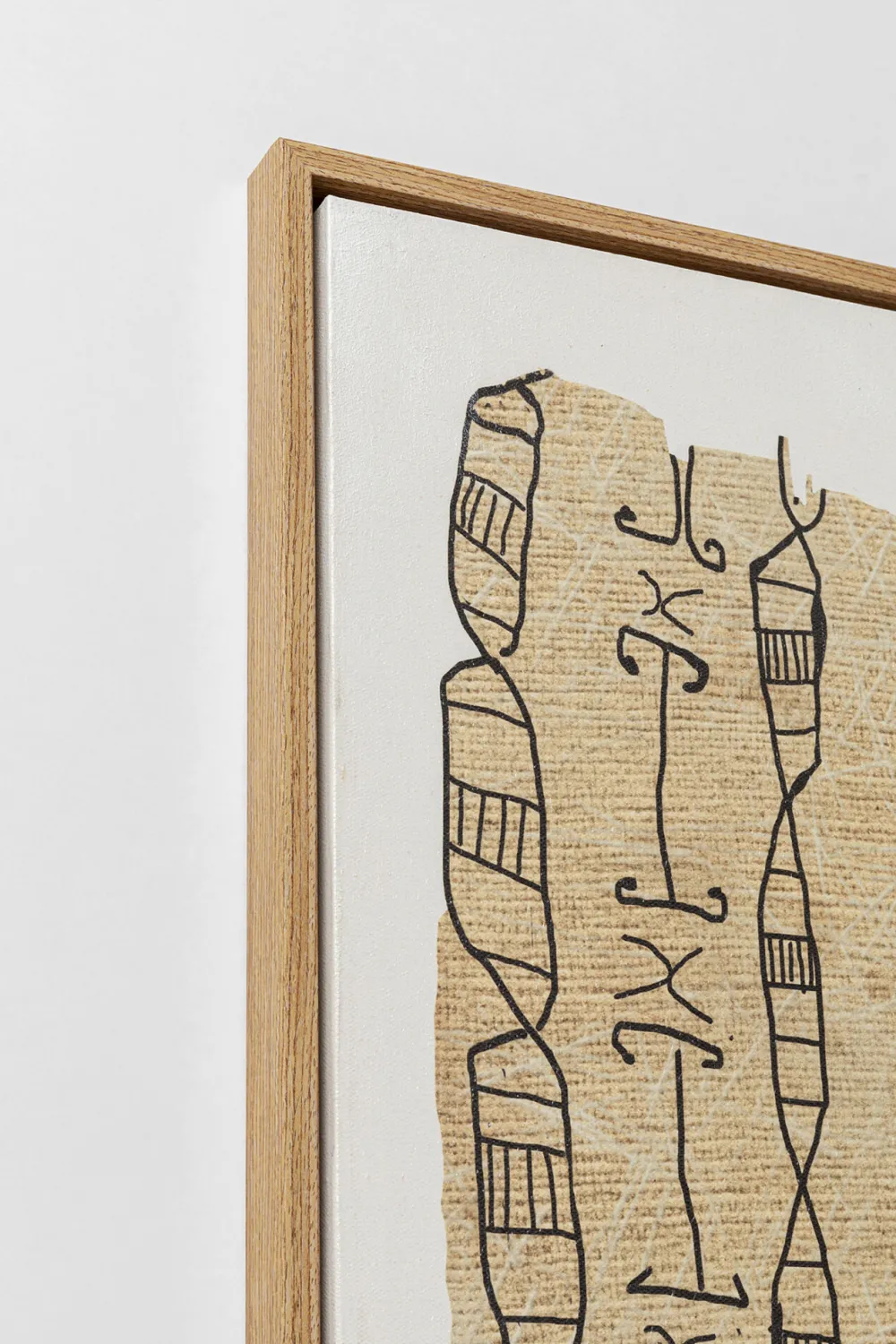 KARE Design Taulut*Native Spirals Kehystetty Taulu 50x150cm