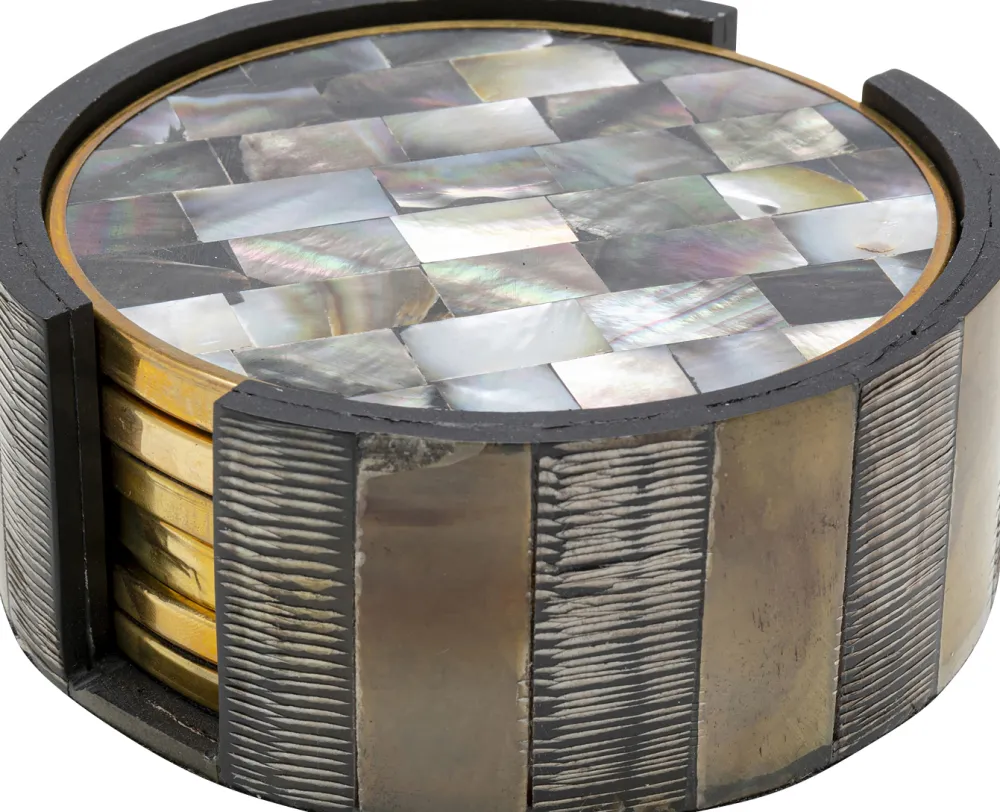 KARE Design Keittiö Ja Astiat*Nature Lasinaluset (6/Setti)