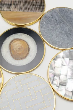 KARE Design Keittiö Ja Astiat*Nature Lasinaluset (6/Setti)