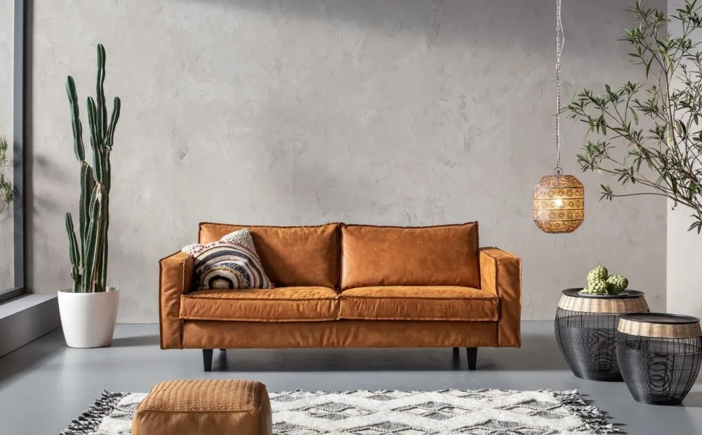 KARE Design Sohvat|Olohuone*Neo Sohva 2-istuttava Tobacco