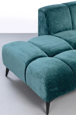 KARE Design Kulmasohvat*Nia Glam Kulmasohva Tummanvihreä, Vasen 250cm