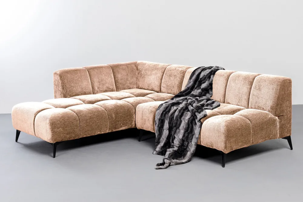 KARE Design Kulmasohvat*Nia Kulmasohva Vasen, Kermanvärinen 250cm