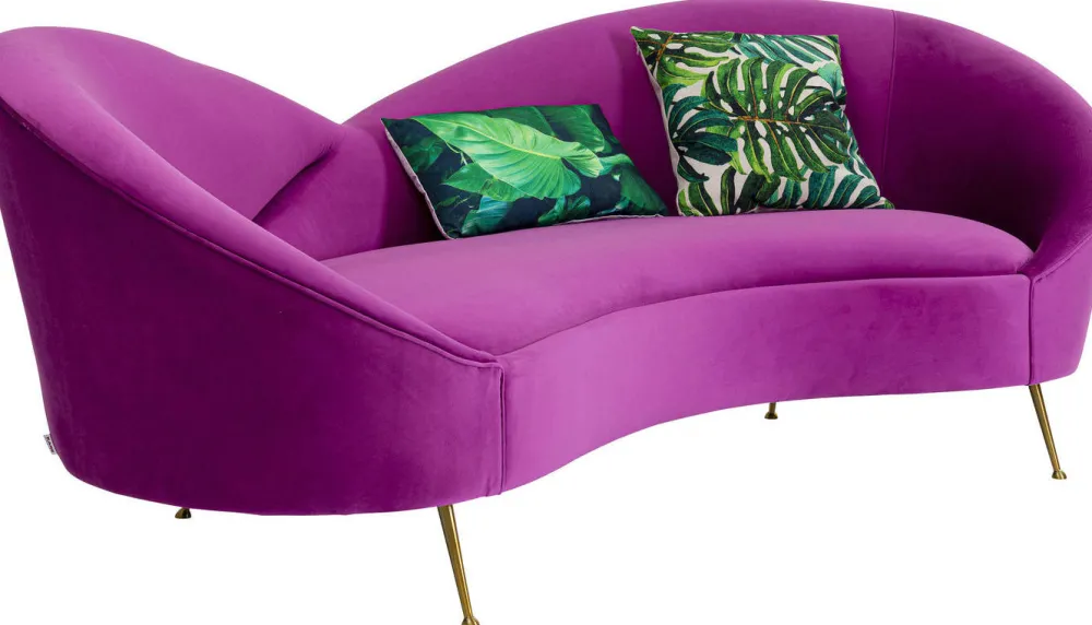 KARE Design Sohvat*Night Fever Sohva 3-istuttava, Purple