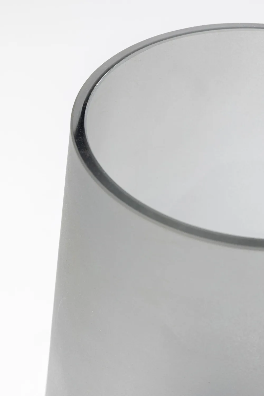 KARE Design Olohuone*Noble Ring Maljakko, Matta Harmaa 26cm