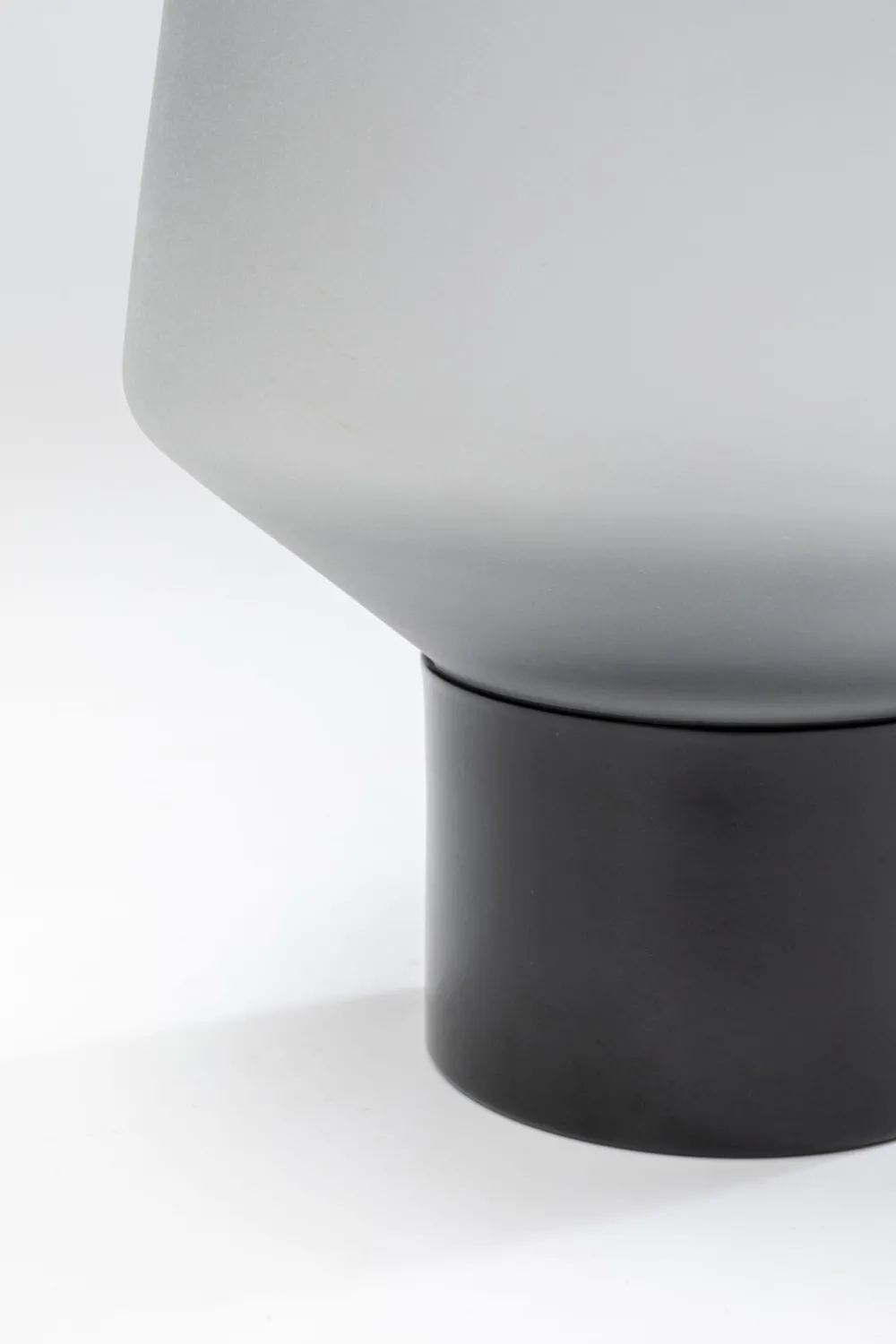 KARE Design Olohuone*Noble Ring Maljakko, Matta Harmaa 26cm