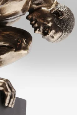 KARE Design Koriste-Esineet*Nude Man Stand Koriste-esine, Figuuri, Pronssi 35cm