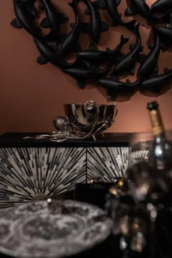 KARE Design Sangot Ja Coolerit*Octopus Mustekala Cooleri, Viininjäähdytin Ø 45cm