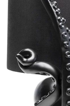 KARE Design Pöytävalaisimet*Octopus Mustekala Pöytävalaisin Musta 47cm