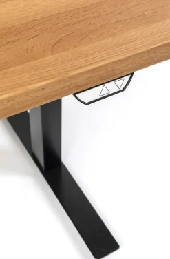 KARE Design Työpöydät*Office Jackie Oak Black Toimistopöytä, Työpöytä 160x80cm