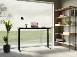 KARE Design Työpöydät*Office Jackie Oak Black Toimistopöytä, Työpöytä 160x80cm