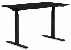 KARE Design Työpöydät*Office Smart Black Black Toimistopöytä, Työpöytä 120x70cm
