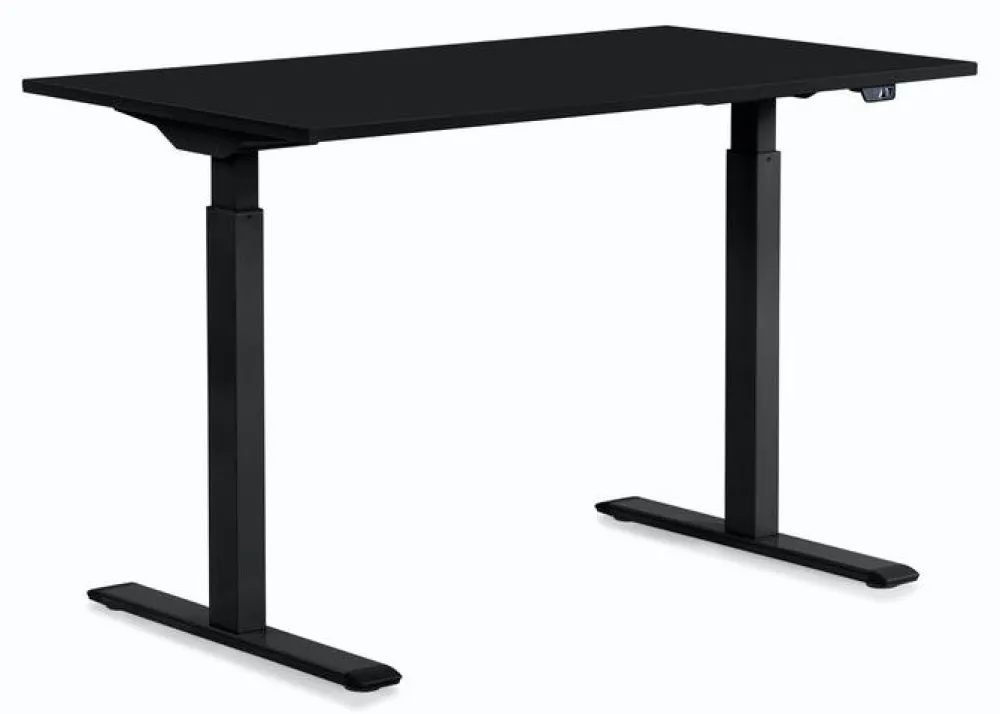 KARE Design Työpöydät*Office Smart Black Black Toimistopöytä, Työpöytä 120x70cm