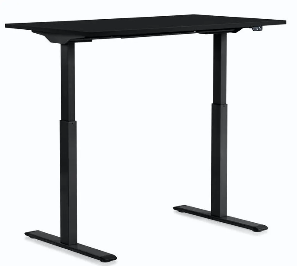 KARE Design Työpöydät*Office Smart Black Black Toimistopöytä, Työpöytä 120x70cm