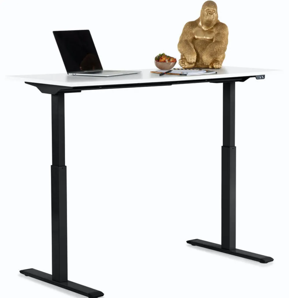 KARE Design Työpöydät*Office Smart Black White Toimistopöytä, Työpöytä 120x60cm