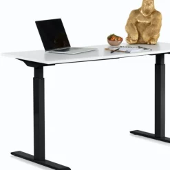 KARE Design Työpöydät*Office Smart Black White Toimistopöytä, Työpöytä 160x80cm