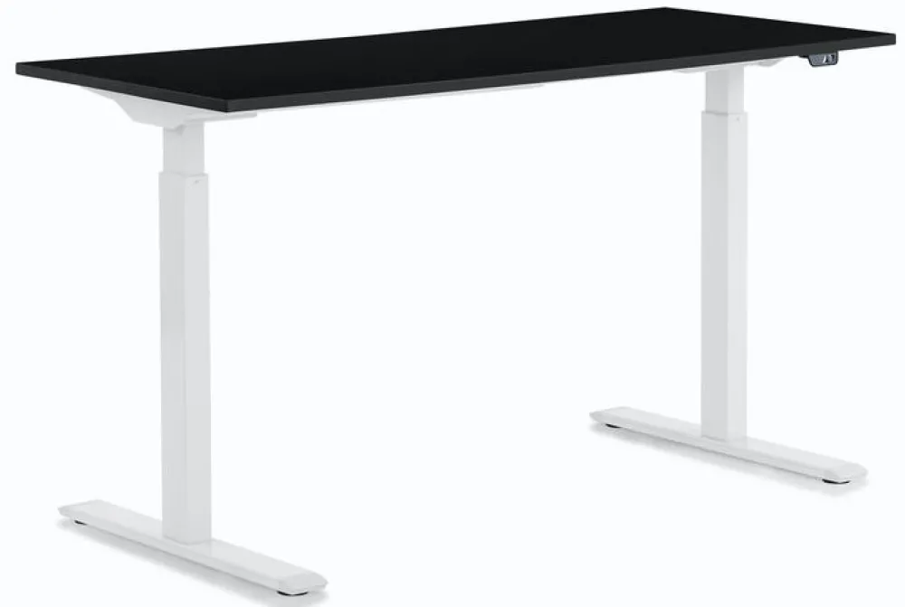 KARE Design Työpöydät*Office Smart White Black Toimistopöytä, Työpöytä 140x70cm
