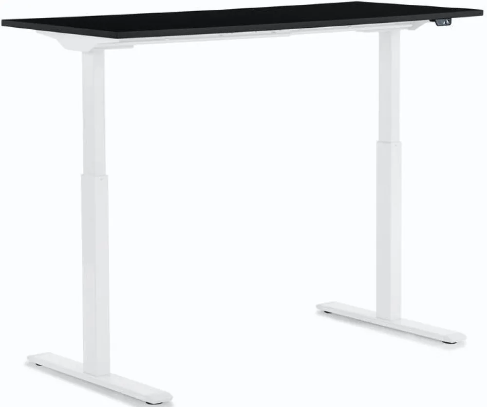 KARE Design Työpöydät*Office Smart White Black Toimistopöytä, Työpöytä 140x70cm