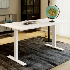 KARE Design Työpöydät*Office Smart White White Toimistopöytä, Työpöytä 120x60cm