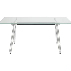 KARE Design Työpöydät*Officia Työpöytä, Toimistopöytä - Temperoitu Lasi, 160x80 Cm