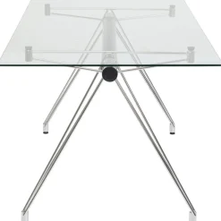 KARE Design Työpöydät*Officia Työpöytä, Toimistopöytä - Temperoitu Lasi, 160x80 Cm