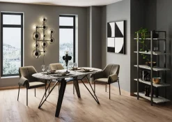 KARE Design Pöydät*Okinawa Pöytä, Metalli, Graniitti 180x90cm