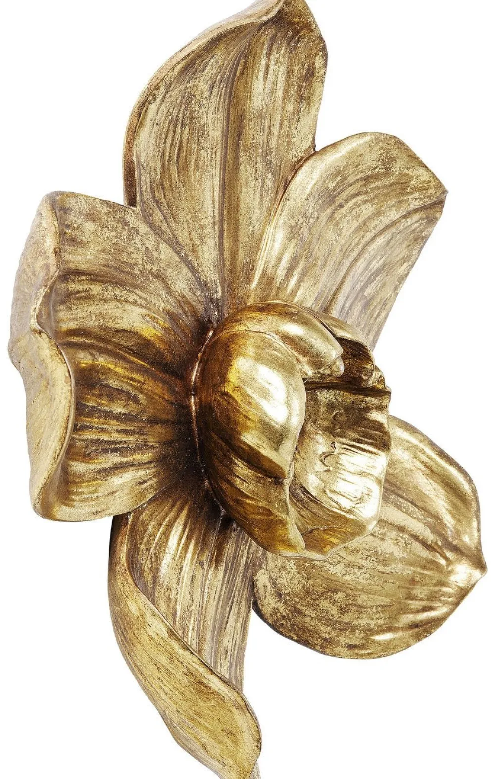 KARE Design Seinäkoristeet*Orchid Seinäkoriste, Kulta 44cm