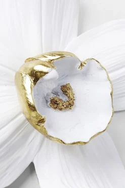 KARE Design Seinäkoristeet*Orchid Seinäkoriste, Valkoinen 24x25cm