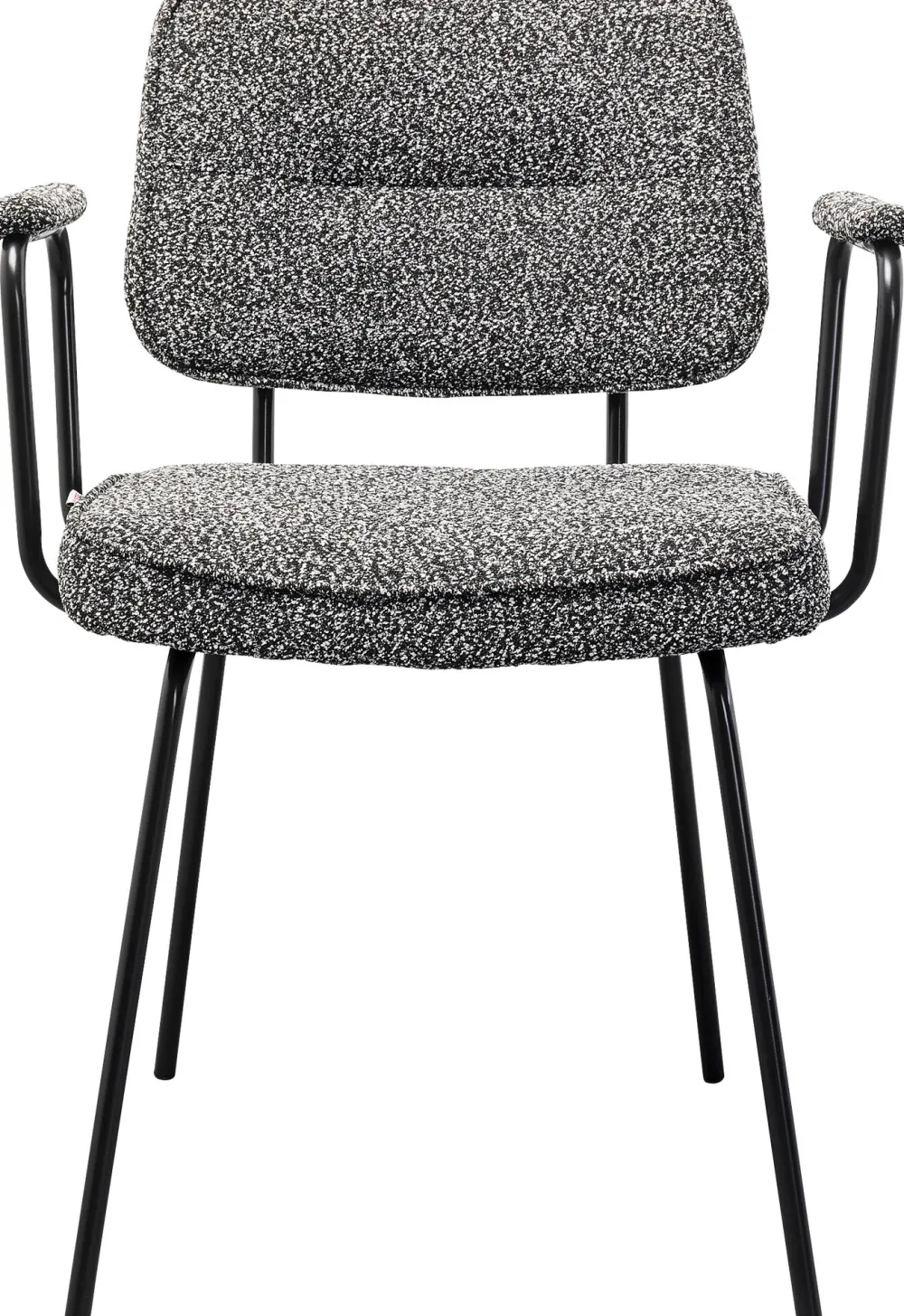 KARE Design Tuolit*Orelie Tuoli Käsinojilla Harmaa