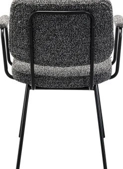 KARE Design Tuolit*Orelie Tuoli Käsinojilla Harmaa