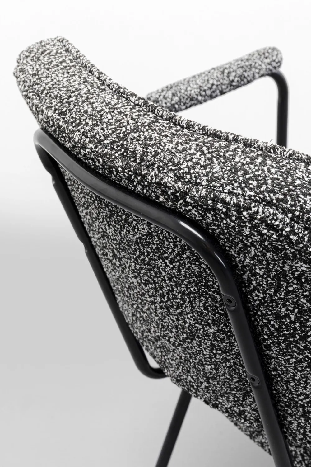 KARE Design Tuolit*Orelie Tuoli Käsinojilla Harmaa