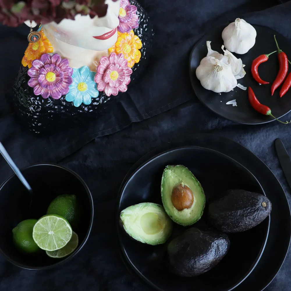 KARE Design Lautaset*Organic Black Lautanen Ø26cm