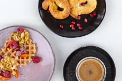 KARE Design Lautaset*Organic Black Lautanen Ø26cm