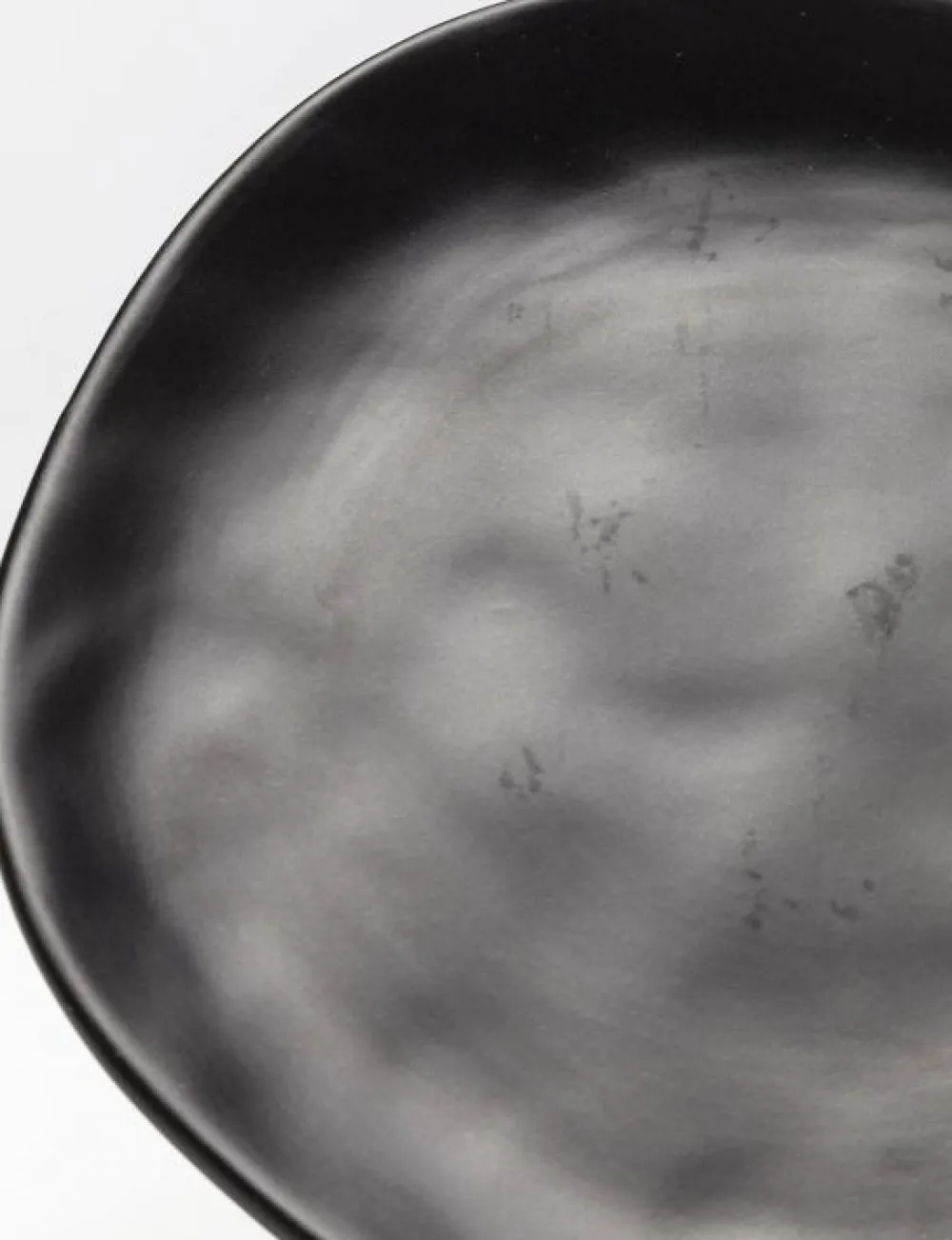 KARE Design Lautaset*Organic Black Lautanen Ø20cm