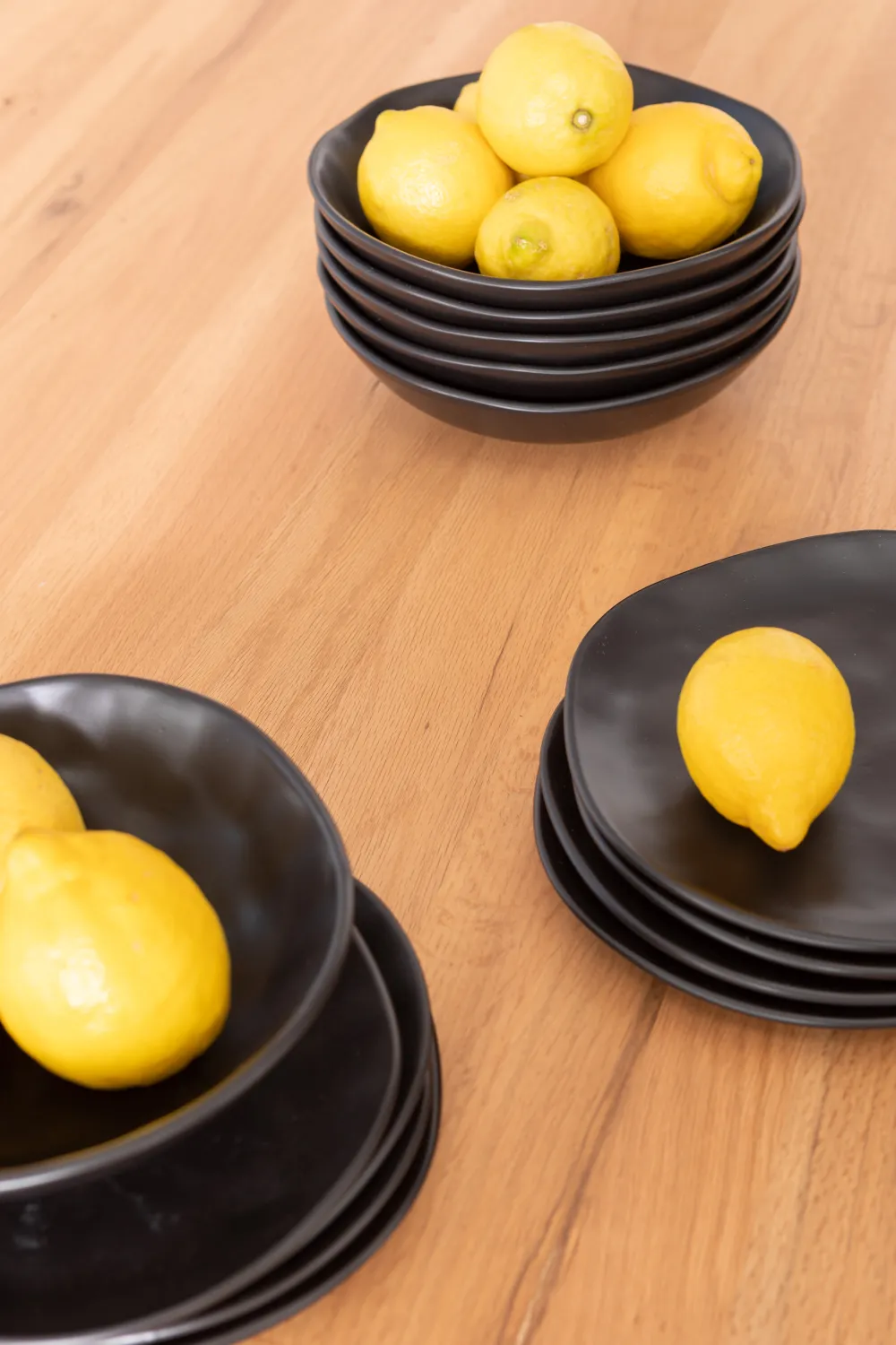 KARE Design Lautaset*Organic Black Lautanen Ø20cm