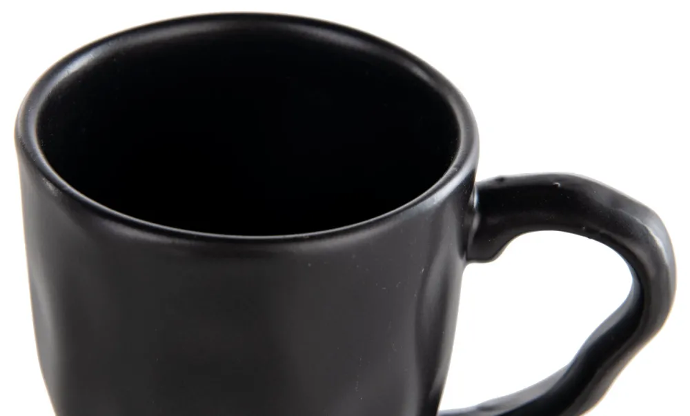 KARE Design Kulhot*Organic Black Muki